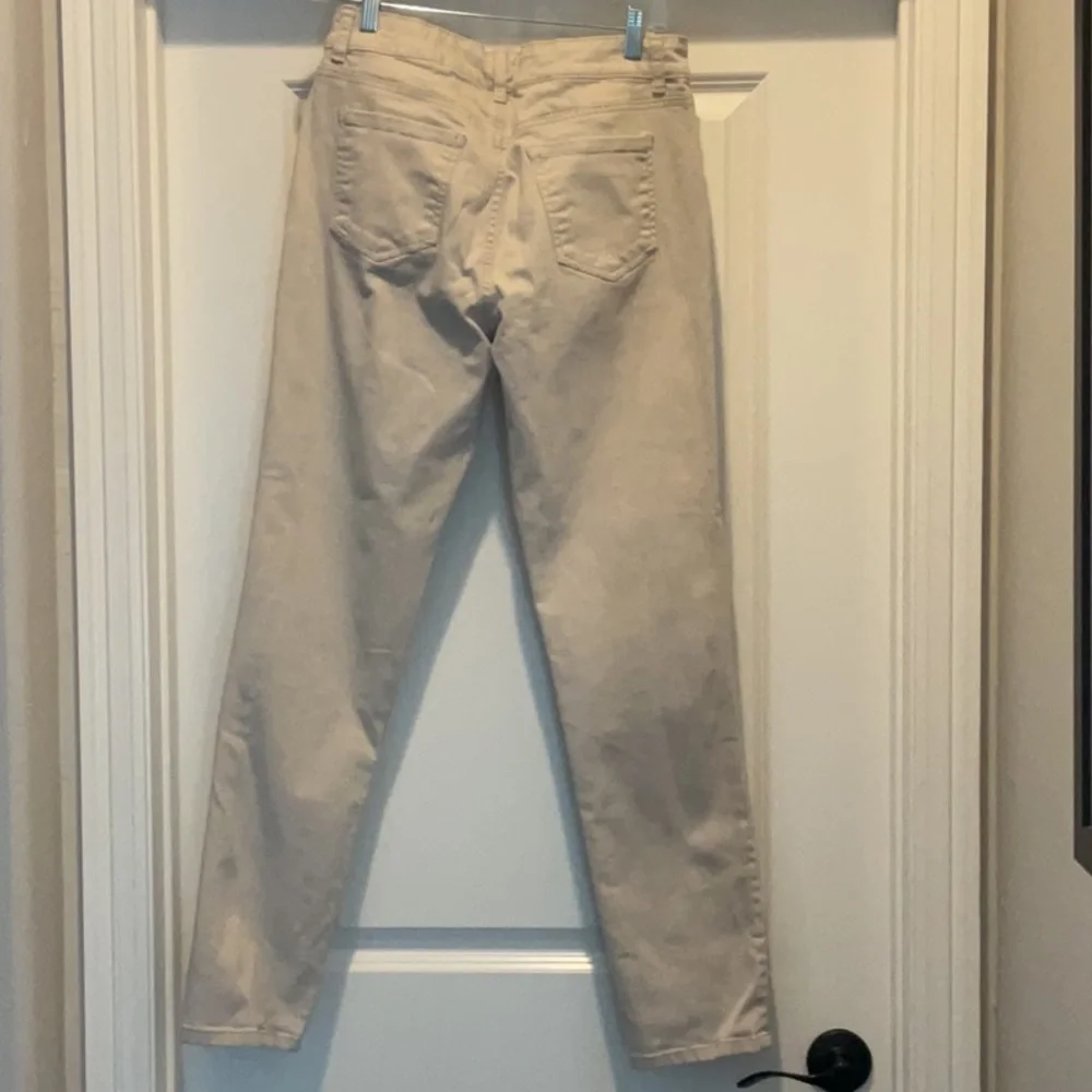 Bandolino Khaki Straight-Leg Pants - Picture 4 of 5